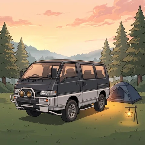 D · Delica: Nano Banana 2 · A · Forest breakfast
